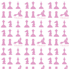 Checkmate Seamless Pattern with Transparent Background (Release the mask, Drag to the Swatches)	