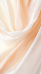 Soft pastel silk fabric folds elegant abstract background