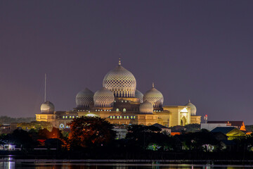 Mosque at night