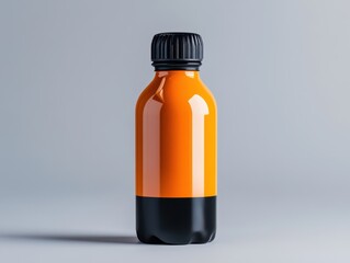Bright orange sports cap for bottle designed for active lifestyle enthusiasts and outdoor adventures