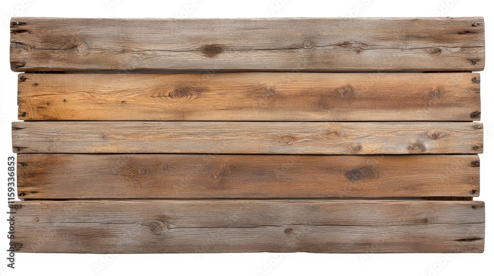 Poster rustic wooden planks background for textures and design, natural timber surface with grain patterns 