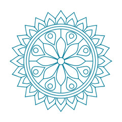 Mandala Art Vector Illustration