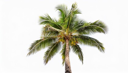 Fototapeta premium palm tree isolated on white