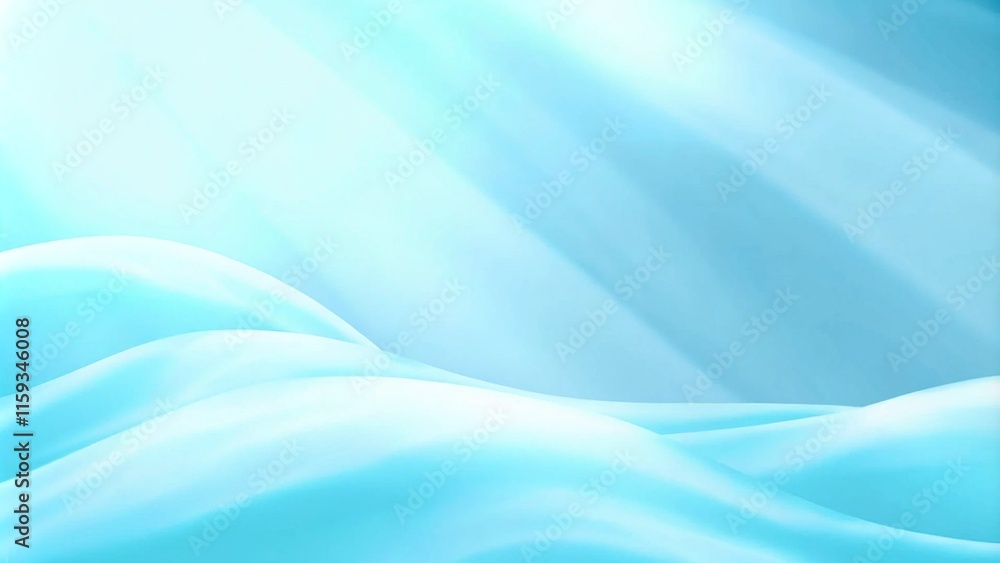 Poster sky blue white textured line gradient background smooth light blur, wide background. smooth horizont
