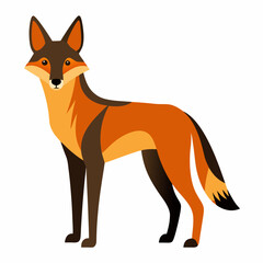 red fox cartoon