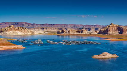 Wahweap Marina on Lake Powell