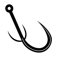 Fishing Hook High Quality Vector Illustrations and Images for Creative Projects