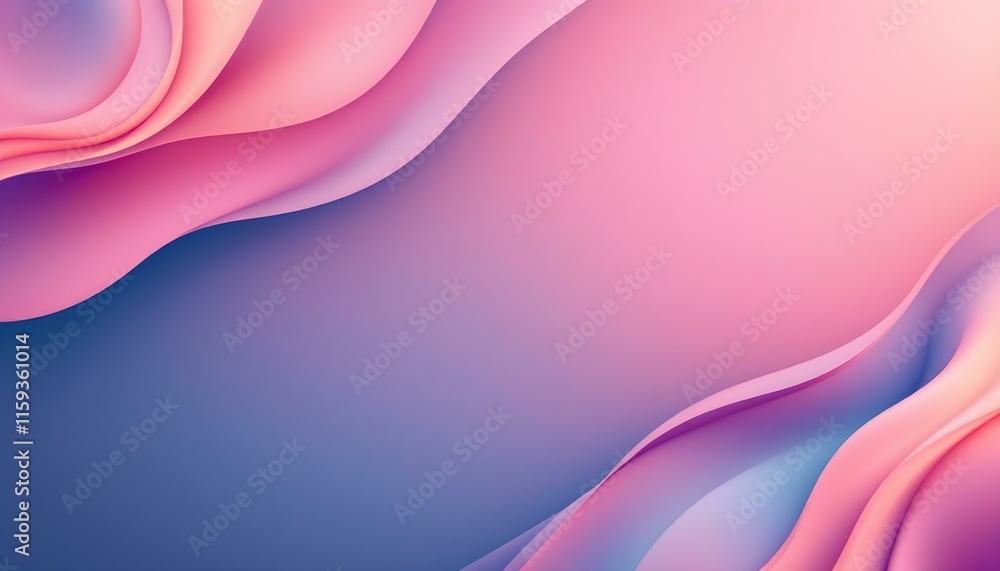 Aufkleber vibrant modern backdrop with orange waves creating a colorful pattern and room for text. abstract mo
