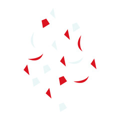 Indonesia Independence Day Confetti