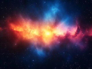 Fototapeta premium Celestial Nebula Cosmic Dust And Starscape