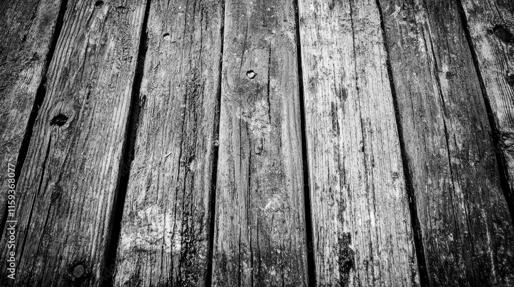 Poster rustic wooden planks creating a weathered texture on a deck or floor surface