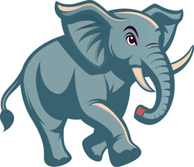 elephant  vector graphic