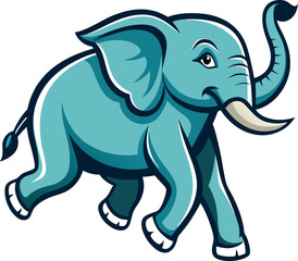 elephant cartoon illustration