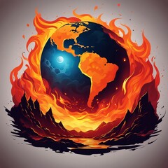 earth in fire
