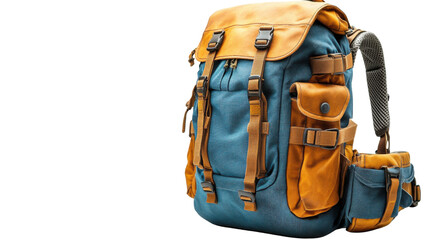 backpack isolated on white background