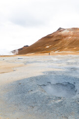 Hverarönd geothermal erea in iceland