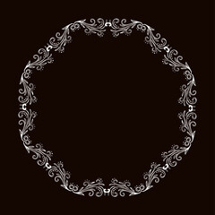 Old cute romantic book ribbon bow swirly tag swoosh element isolated on white paper card backdrop. Freehand black ink pen outline drawn curly corner sketchy in artistic rustic curlicue scrawl style