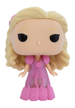 Dortmund - Deutschland 27. Dezember 2024 Funko Pop Figur Glinda- Studio Aufnahme