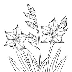 background with flowers