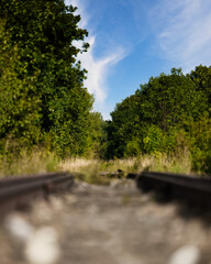 Niesamowity most kolejowy