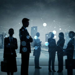 ネットワークで加速するビジネスのイメージ