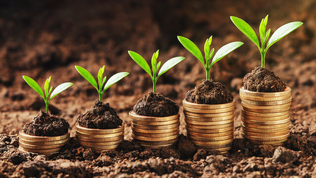 Financial Growth Nurturing Wealth with Nature's Touch