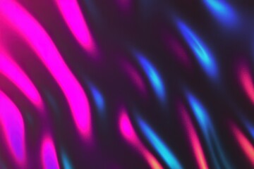 Colorful waves blend smoothly, creating mesmerizing abstract pat