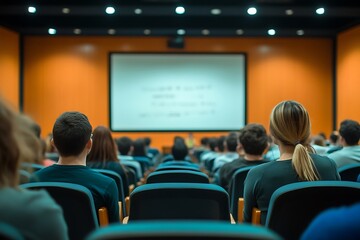Workshop Meeting in Room with Orange Walls