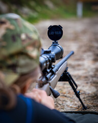 strzelnica polowa, broń, karabin, strzelba  © Fotografia1979