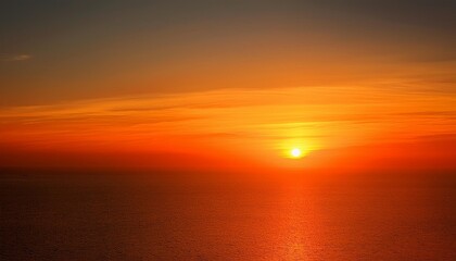 Fototapeta premium sunset in the sea