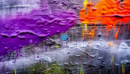 Colorful wall texture Modern pattern for wallpaper design Grunge messy street style new wave background