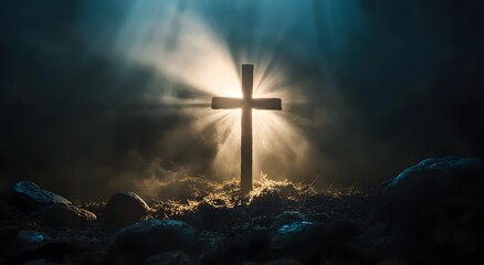 Fototapeta premium good friday good friday cultural background Good Friday and Holy Week Flyer Design with Text