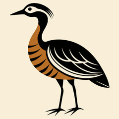 illustration of a beautiful bird