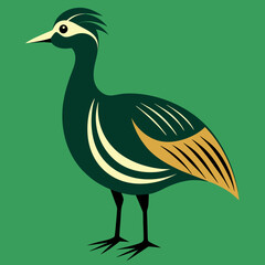 illustration of a beautiful bird