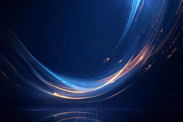 宙を舞う光の粒子