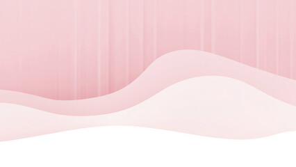 Abstract Pink and White Wave Background, Soft, Elegant Design for Branding, Websites, and Presentations