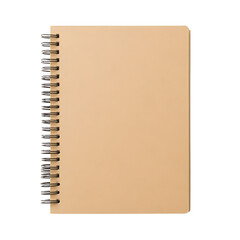 Recycled paper notepad on a white background, offering an eco-friendly and sustainable solution for note-taking, journaling, and creative writing.
