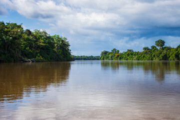 PHOTOS OF THE NANAY RIVER IN THE PERUVIAN AMAZON, BLACK WATER RIVER OR IGAPO IN THE FLOODABLE FORESTS NEAR THE ALLPAHUAYO MISHANA NATIONAL RESERVE