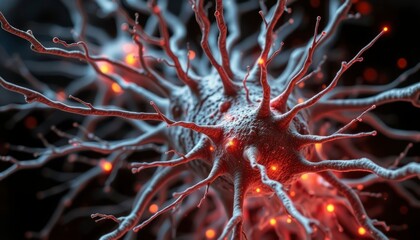 virus bacteri and corona virus 3d rendering