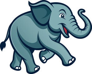 elephant cartoon illustration