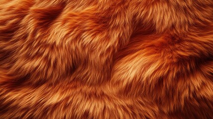 Naklejka premium Warm fur texture, full of natural wool fibers, providing an ideal backdrop for creative banner designs and nature art concepts.