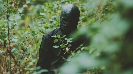 Mysterious Figure in the Woods