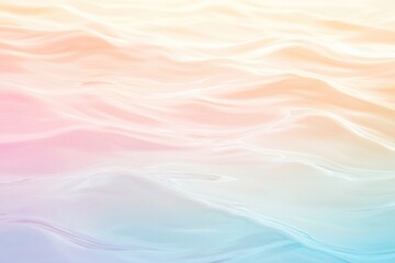 Soft pastel waves blend seamlessly, creating tranquil and serene