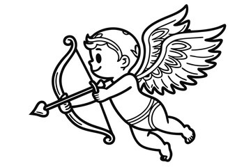 Discover the adorable 'Valentine Muffin Much Love' vector line art, a perfect design for Valentine's Day projects.