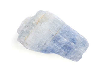 Beautiful crystal isolated on white. Natural gemstone