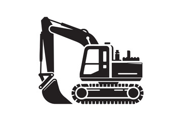 Creative excavator illustration 6.eps