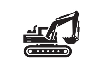 Creative excavator illustration 7.eps