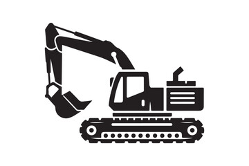 Creative excavator illustration 9.eps