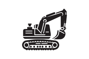 Creative excavator illustration 13.eps