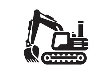 Creative excavator illustration 17.eps